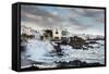 Rough Sea, Punta De Mujeres, Lanzarote, Canary Islands, Spain-Sabine Lubenow-Framed Stretched Canvas