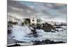 Rough Sea, Punta De Mujeres, Lanzarote, Canary Islands, Spain-Sabine Lubenow-Mounted Photographic Print