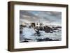 Rough Sea, Punta De Mujeres, Lanzarote, Canary Islands, Spain-Sabine Lubenow-Framed Photographic Print