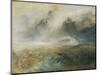 Rough Sea with Wreckage-J. M. W. Turner-Mounted Giclee Print