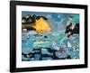 Rough Sea-Per Anders-Framed Art Print