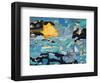 Rough Sea-Per Anders-Framed Art Print