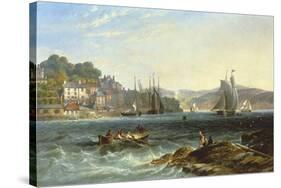 Rough Seas-James Wilson Carmichael-Stretched Canvas