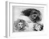 Rough Sketch, C1870-1905-Eugene Carriere-Framed Giclee Print