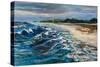 Rough Surf-Jeanette Vertentes-Stretched Canvas