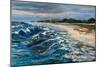 Rough Surf-Jeanette Vertentes-Mounted Art Print