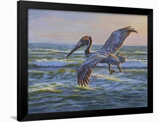 Rough Water Fishing-Bruce Dumas-Framed Giclee Print