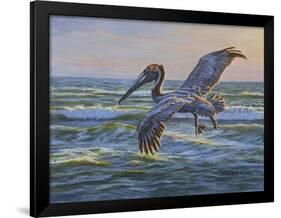 Rough Water Fishing-Bruce Dumas-Framed Giclee Print