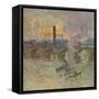 'Rough Weather', c1917-Emile Claus-Framed Stretched Canvas