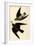 Rough Winged Swallow-John James Audubon-Framed Art Print