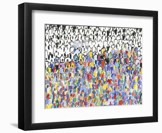 Roughly Two-Thirds-Diana Ong-Framed Giclee Print