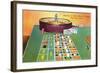 Roulette at the Golden Nugget, Las Vegas, Nevada-null-Framed Art Print