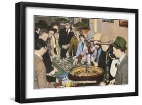 Roulette, Nevada-null-Framed Art Print