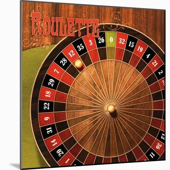 Roulette-null-Mounted Art Print