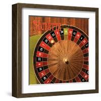 Roulette-null-Framed Art Print