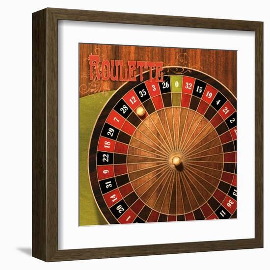 Roulette-null-Framed Art Print