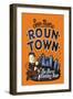 Roun' Town'-null-Framed Art Print