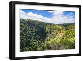 Rouna Falls along Sogeri road, Port Moresby, Papua New Guinea, Pacific-Michael Runkel-Framed Photographic Print