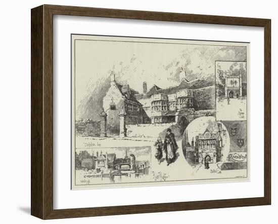 Round About Norwich-Herbert Railton-Framed Giclee Print