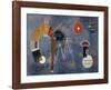 Round and Pointed-Wassily Kandinsky-Framed Giclee Print