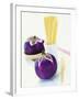 Round Aubergines and Spaghetti-Peter Medilek-Framed Photographic Print