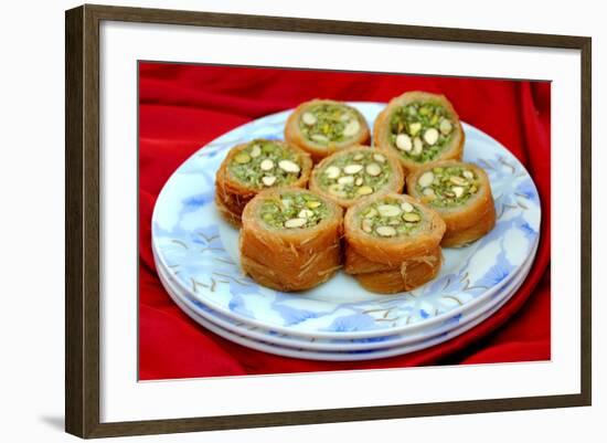 Round Baklava-highviews-Framed Photographic Print