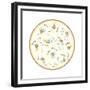 Round Bee 1-Maria Trad-Framed Giclee Print