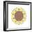 Round Bee 2-Maria Trad-Framed Premium Giclee Print