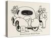 Round Cars for Round People-William Heath Robinson-Stretched Canvas