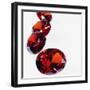 Round Cut Rubies-null-Framed Photographic Print