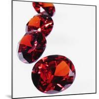 Round Cut Rubies-null-Mounted Photographic Print