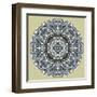 Round Decorative Design Element-epic44-Framed Art Print