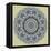 Round Decorative Design Element-epic44-Framed Stretched Canvas