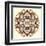 Round Decorative Design Element-epic44-Framed Art Print