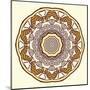 Round Decorative Design Element-epic44-Mounted Art Print