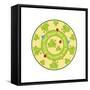 Round Frogs-Maria Trad-Framed Stretched Canvas