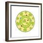 Round Frogs-Maria Trad-Framed Giclee Print