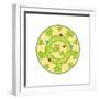 Round Frogs-Maria Trad-Framed Giclee Print