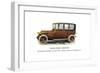 Round Front Limousine-null-Framed Art Print