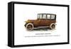 Round Front Limousine-null-Framed Stretched Canvas