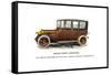 Round Front Limousine-null-Framed Stretched Canvas