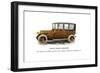 Round Front Limousine-null-Framed Art Print