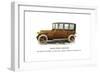 Round Front Limousine-null-Framed Art Print