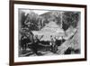 Round Houses of Natives at Timotu, Santa Cruz, 1892-null-Framed Giclee Print