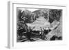 Round Houses of Natives at Timotu, Santa Cruz, 1892-null-Framed Giclee Print