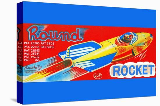 Round Rocket-null-Stretched Canvas