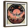 Round Space Collage Art-Samantha Hearn-Framed Photographic Print