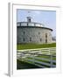 Round Stone Barn, Hancock Shaker Village, Massachusetts, USA-Fraser Hall-Framed Photographic Print