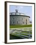 Round Stone Barn, Hancock Shaker Village, Massachusetts, USA-Fraser Hall-Framed Photographic Print