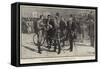 Round the World on a Bicycle-Charles Joseph Staniland-Framed Stretched Canvas